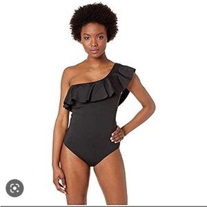 Tommy Bahama Womens Pearl One Shoulder One-Piece Swimsuit